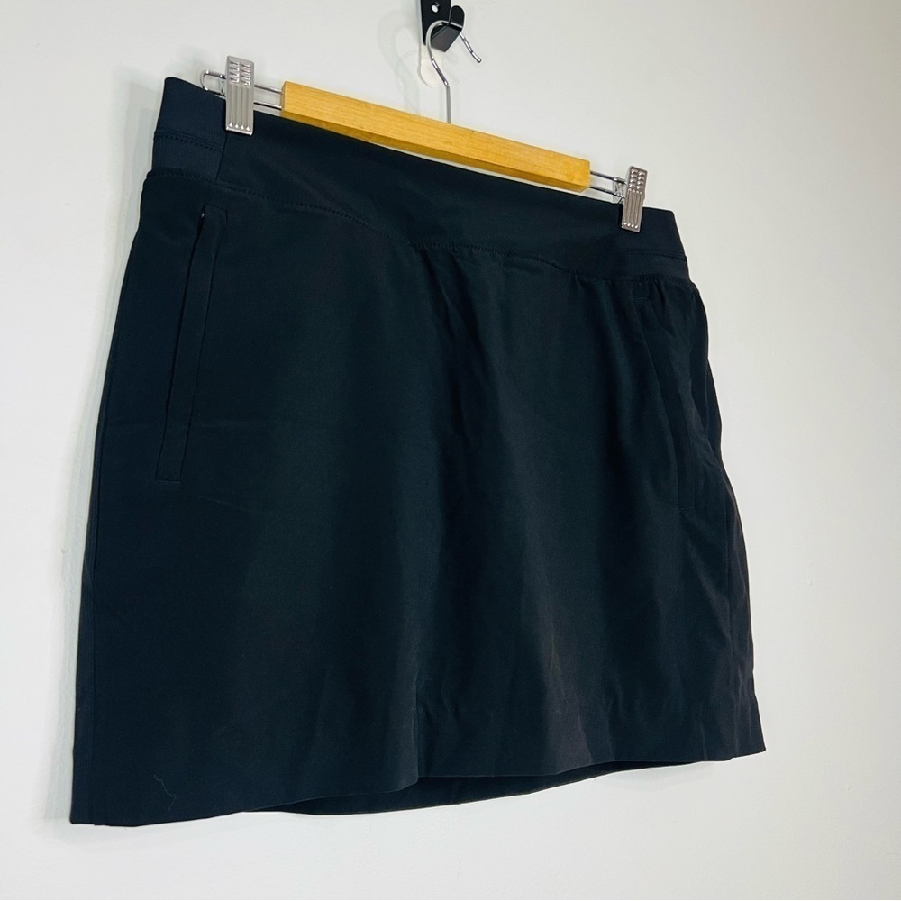 ATHLETA Brooklyn black ATHLETA mini skort skirt size 12 - Picture 3 of 5